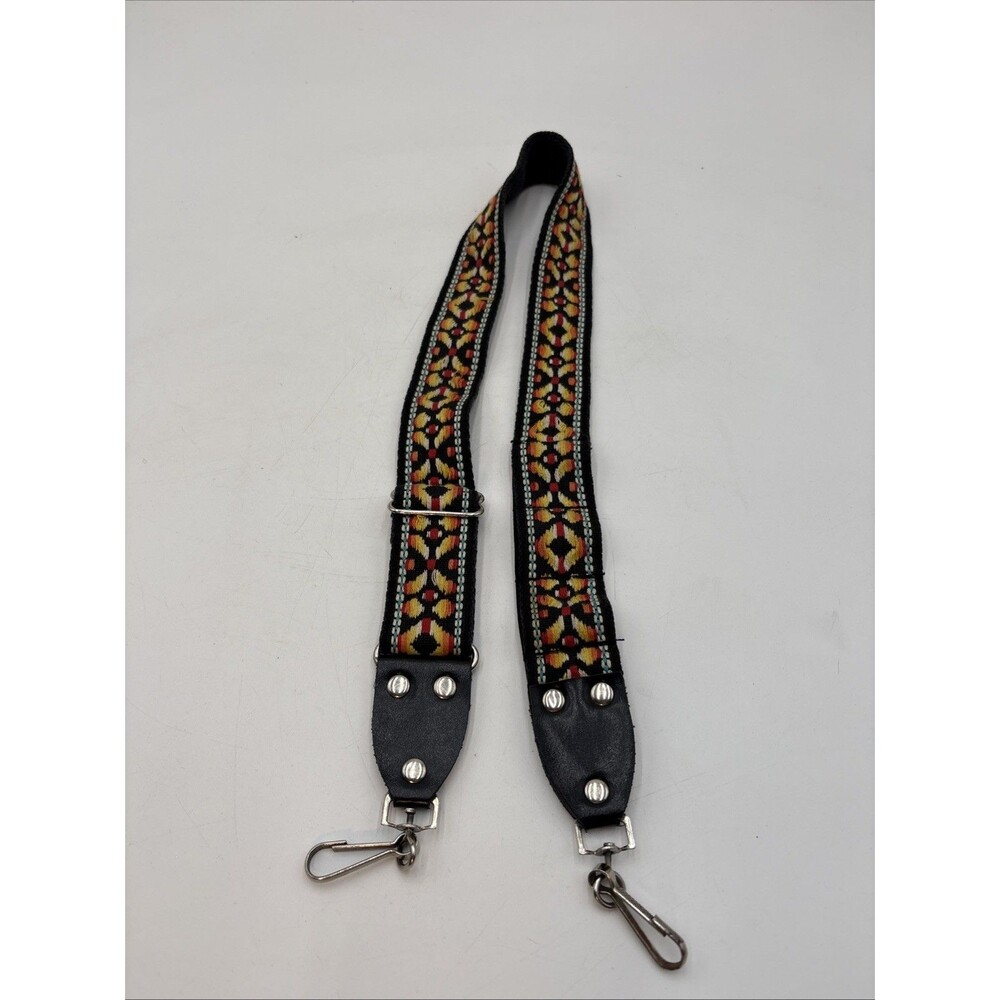Hippie Retro Camera Strap Woven Adjustable Plastic Buckle Multicolor